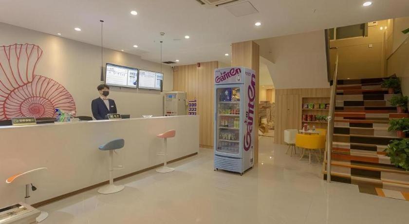 贝壳枣庄市鑫昌路八大市场酒店 外观 照片
